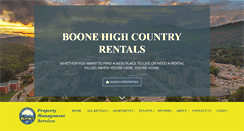 Desktop Screenshot of boonehcrentals.com